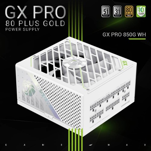 Gamemax GX PRO 850G WH