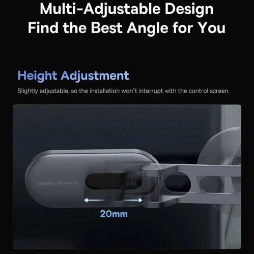 BASEUS T-Space Folding Metal Car Mount