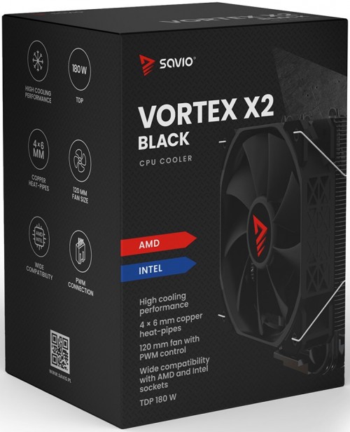SAVIO VORTEX X2 Black