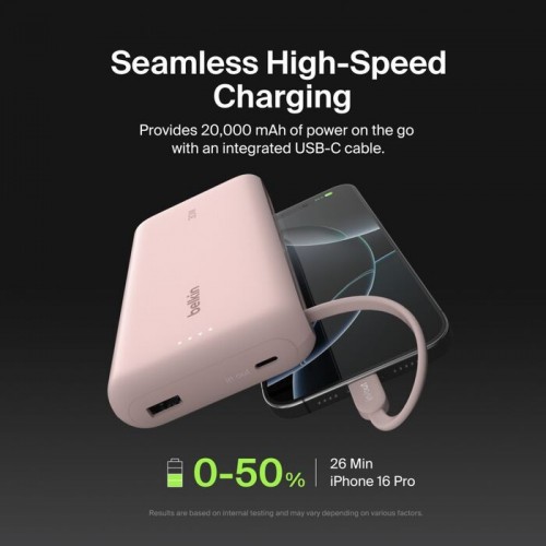 Belkin BoostCharge Power Bank 20K with USB-C Cable