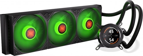 KRUX HydroGlance 360 ARGB LCD Black