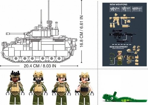 Sluban M1A2 Abrams MBT M38-B1365