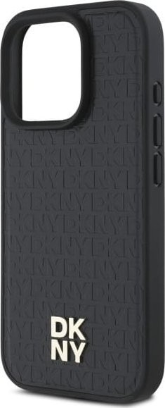 DKNY Repeat Pattern Stack Logo for iPhone 16 Pro Max
