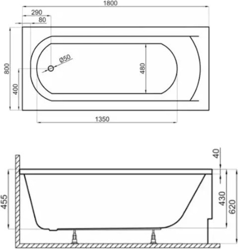Devit Classic 180x80