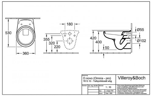 Villeroy & Boch Omnia Pro 761510