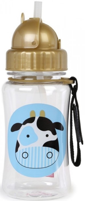 Skip Hop Zoo Straw Bottle