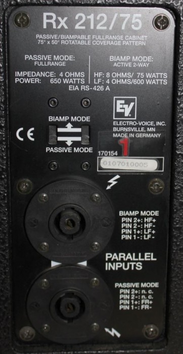 Electro-Voice QRx212/75