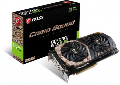 MSI GTX 1060 CAMO SQUAD 6G