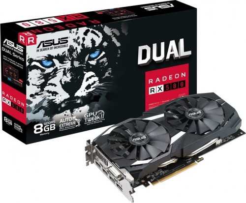 Asus Radeon RX 580 DUAL-RX580-8G