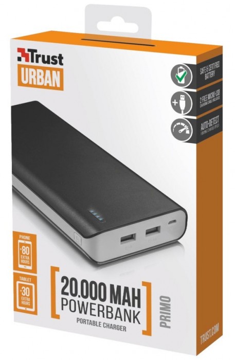 Trust Primo Power Bank 20000