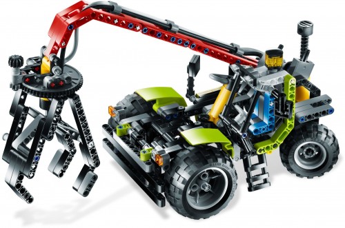 Lego Tractor with Log Loader 8049