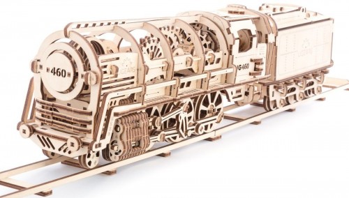 UGears Locomotive with Tender