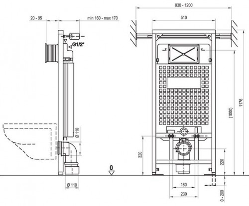 Ravak G/1200