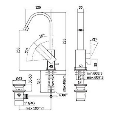 Paffoni Effe EF 877