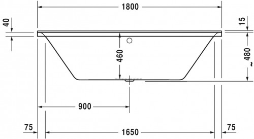 Duravit Comforts 180x80