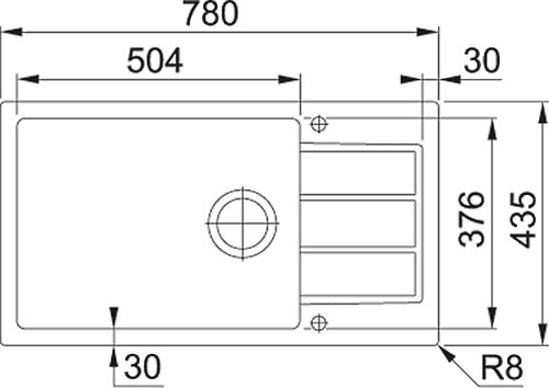 Franke Sirius SID 611-78 XL Slim 2