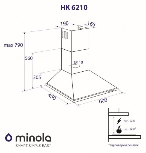 Minola HK 6210 I 650