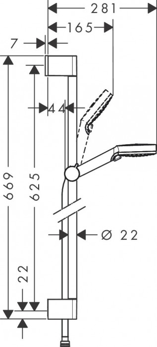 Hansgrohe Crometta Vario 26555