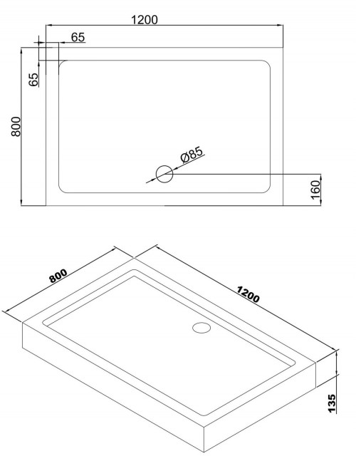 Volle Libra 10-22-908 tray