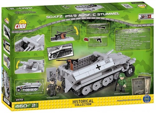 COBI Sd.Kfz. 251/9 Ausf.C Stummel 2472