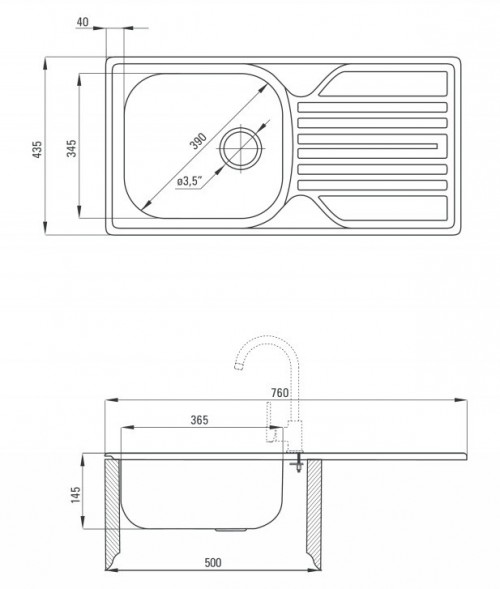 Deante Legato ZEL 3113