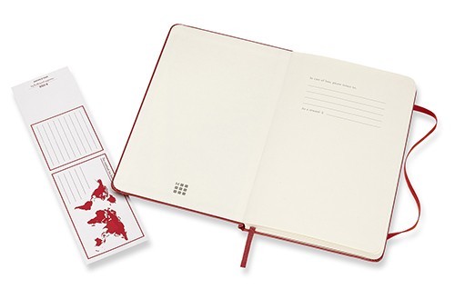 Moleskine Squared Notebook Red