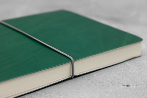 Ciak Plain Notebook large Green