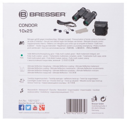 BRESSER Condor UR 10x25