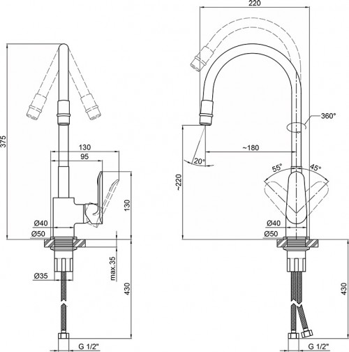 Q-tap Linea CRB 007F