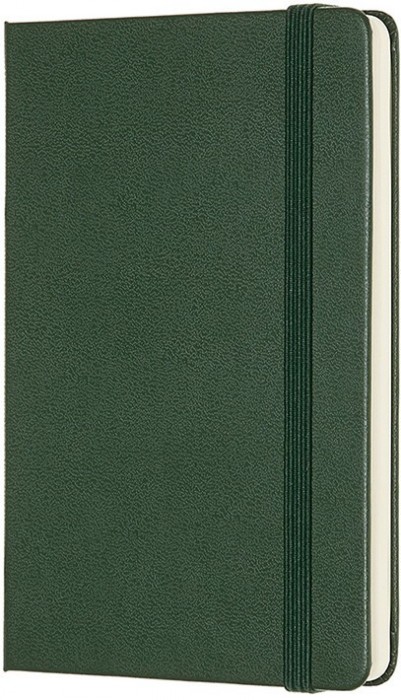 Moleskine Plain Notebook Pocket Green