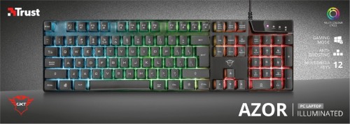 Trust GXT 835 Azor Illuminated Gaming Keyboard