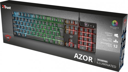 Trust GXT 835 Azor Illuminated Gaming Keyboard