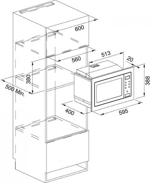 Franke FSM 25 MW XS