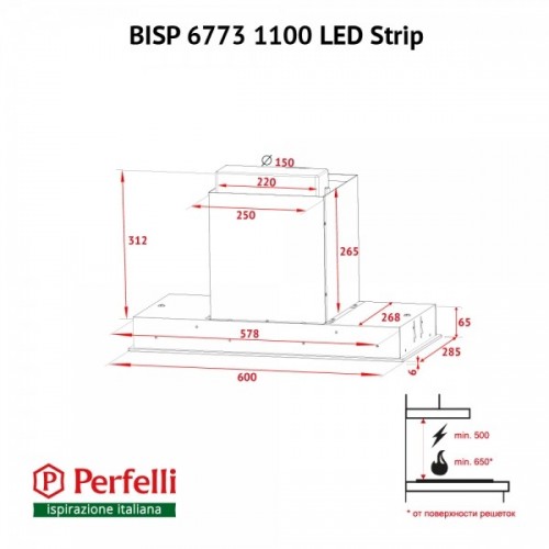 Perfelli BISP 6773 BL 1100 LED Strip