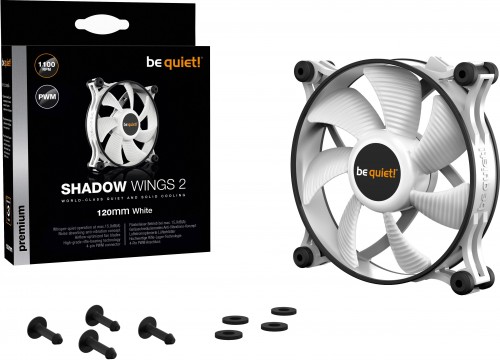 Be quiet Shadow Wings 2 120 PWM White