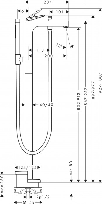 Axor Citterio 39440000