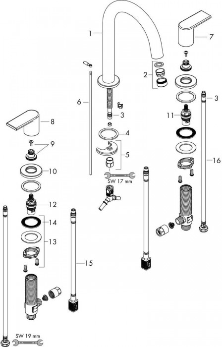 Hansgrohe Vernis Shape 71563000