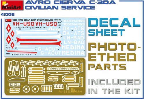 MiniArt Avro Cierva C.30A Civilian Service (1:35)