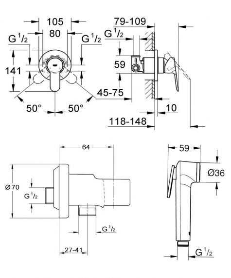 Grohe BauEdge 28343004