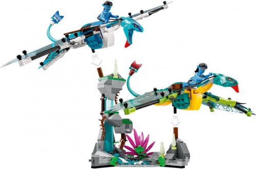 Lego Jake and Neytiris First Banshee Flight 75572