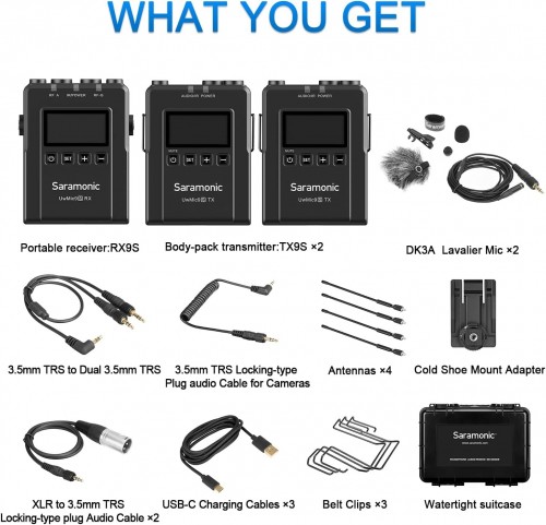 Saramonic UwMic9S Kit2