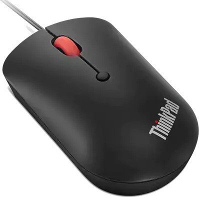 Lenovo ThinkPad USB-C Wired Compact Mouse