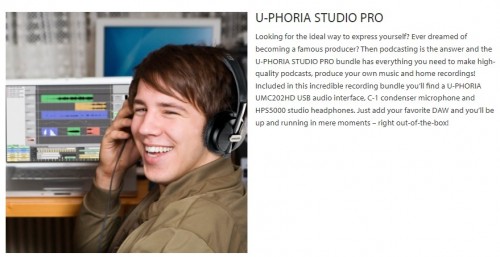 Behringer U-Phoria Studio Pro