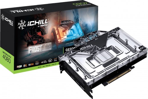 INNO3D GeForce RTX 4080 16GB ICHILL FROSTBITE