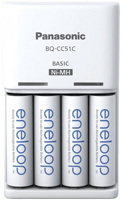 Panasonic Eneloop Basic BQ-CC51 + Eneloop 4xAA 2000 mAh