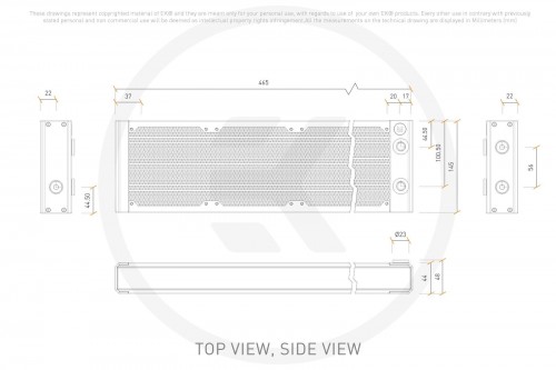 EKWB EK-Quantum Surface P420M - Black