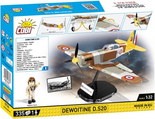 COBI Dewoitine D.520 5734