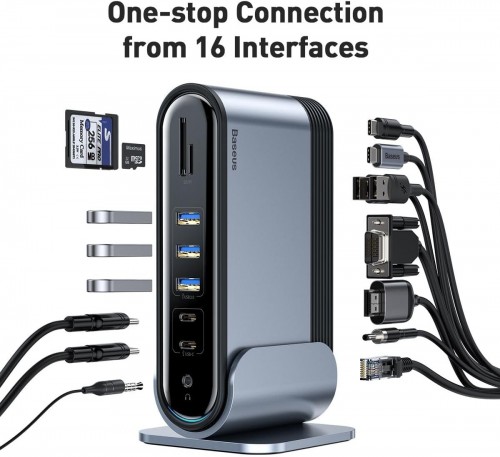 BASEUS Working Station Multifunctional Type-C HUB Adapter