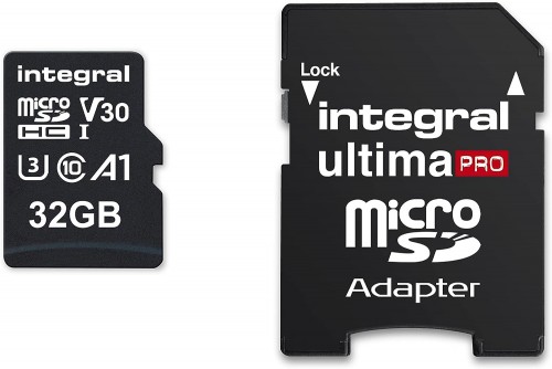 Integral Premium High Speed microSDHC V30 UHS-I U3 32Gb