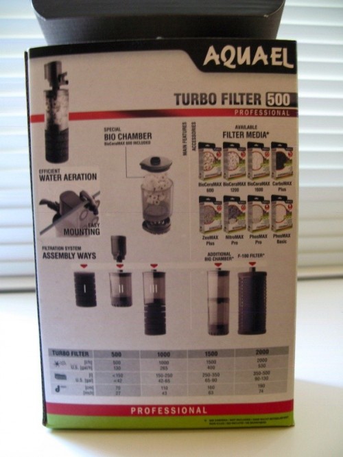 Aquael Turbo Filter 500